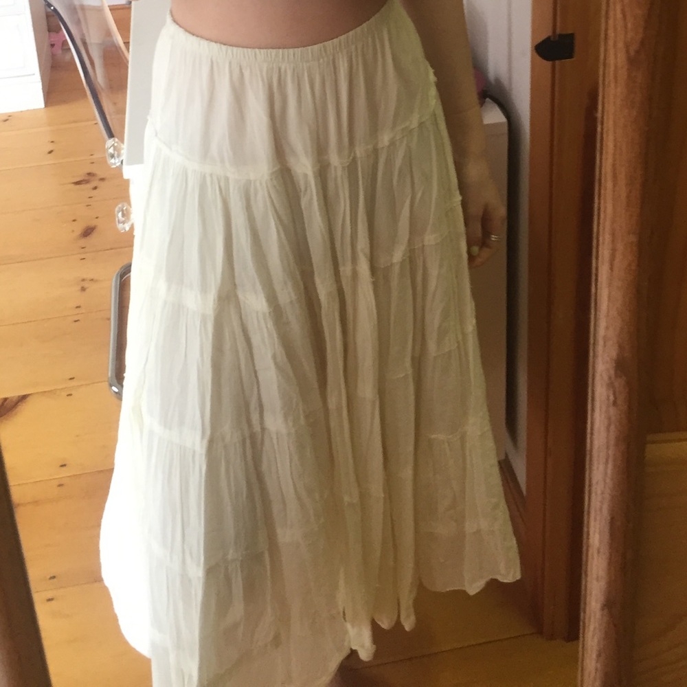 Vintage Boho Maxi Skirt